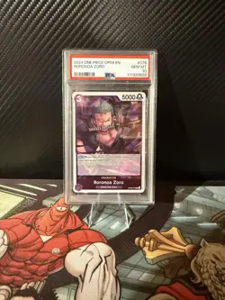 2024 One Piece OP09 En Roronoa Zoro #076 PSA Gem Mint 10 - Image 2