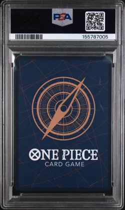 2026 One Piece Nami (Alternate Art) OP14-031 The Azure Sea's Seven Foil PSA 10 - Image 2