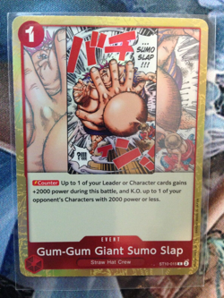 One Piece Ultra Deck 10 "Gum-Gum Giant Sumo Slap" ST10-015 C X1 - Image 1