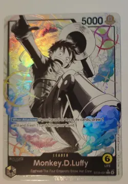 Monkey D. Luffy One Piece Tcg ST29-001 Alternate Art Leader - Image 1
