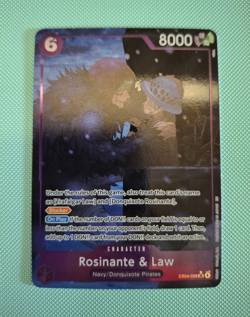 Rosinante & Law (Alternate Art) - The Azure Sea's Seven OP14 (English) - Image 1