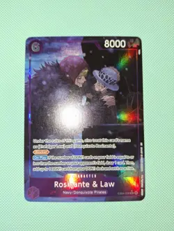 Rosinante & Law (Alternate Art) - The Azure Sea's Seven OP14 (English) - Image 2