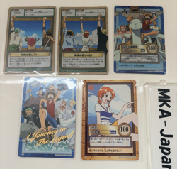 One Piece Carddass Hyper Battle Japanese set of 5 - Image 1