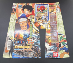 One piece carddass Hyper Battle 3rd & 5th Display Sheet Carddass Machine inserts - Image 2