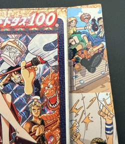 One piece carddass Visual Adventure Album1 Display Sheet Carddass Machine insert - Image 4