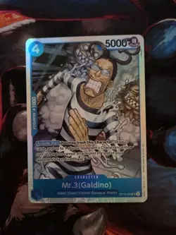 One Piece Bandai Mr.3 (Galdino) OP16-056 English - Image 1