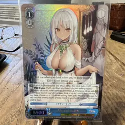 Bushiroad Weiss Schwarz Azur Lane Massachusetts SR Foil JP 5500 AZL/S102-E107S - Image 1
