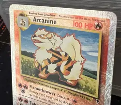 Pokemon TCG Arcanine Legendary Collection Reverse Holo 2002 Card 36/110 - Image 3