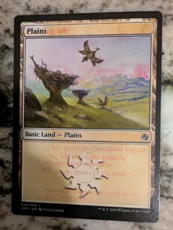 Magic The Gathering MISPRINT Cards Plains Error Lot MTG Rare ONE OF A KIND 2021 - Image 4