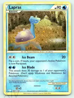 Lapras 008/034 Pokemon Trading Card Game Classic Classic Collection - Image 1