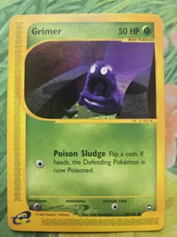 Grimer - AQ: Aquapolis (79/147) WotC e-Reader Common Pokemon Card DMG/LP - Image 1