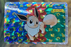 Eevee Topsun Block Prism No.133 Japanese Pokemon Card #2795 - Image 1