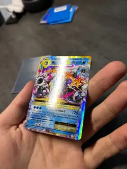 Pokemon TCG Mega-Blastoise-EX Evolutions Holo Card 22/108 NM - Image 3