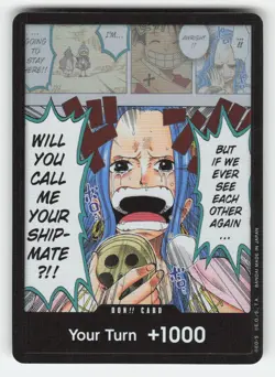 One Piece DON!! CARD (ALTERNATE ART) Kingdoms of Intrigue FOIL NM - Image 1
