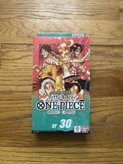 ONE PIECE Card Game Starter Deck EX: Luffy & Ace ST-30 brick only No bonus pack - Image 1