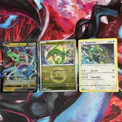 Pokemon TCG 3-Card Holo Lot: Rayquaza - Image 1