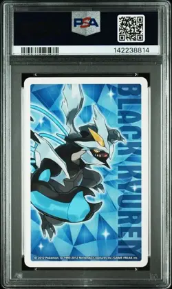 PSA 10 JAPANESE POKEMON BLACK 2 PLAYING CARDS OSHAWOTT ACE OF HEARTS 2012 814B - Image 2