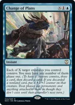Change of Plans - Near Mint MTG Commander: Streets of New Capenna - Image 1