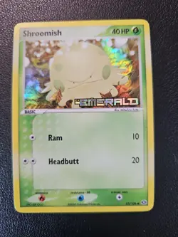 Shroomish 63/106 Emerald Reverse Holo Stamped Common Card - Image 1