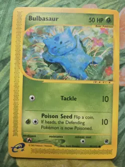 Bulbasaur - EX: Expedition (94/165) WotC e-Reader Common Pokemon Card MP - Image 1