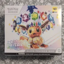 Pokemon TCG Sealed Lot: Prismatic Evolutions ETB, Tyranitar Tin, Blisters - Image 2