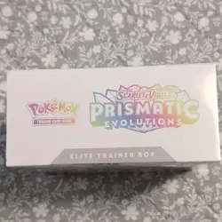 Pokemon TCG Sealed Lot: Prismatic Evolutions ETB, Tyranitar Tin, Blisters - Image 3