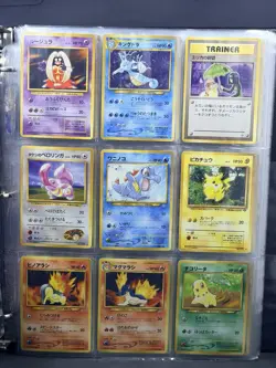 Vintage Japanese Pokemon TCG 102 Mixed Lot Holo & Non-Holo LP to MP - Image 2