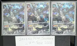 Pokemon N's Zekrom English 037 Mega Evo Promo Card Lot of 3 - Image 1