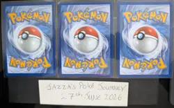 Pokemon N's Zekrom English 037 Mega Evo Promo Card Lot of 3 - Image 2