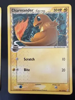 Pokemon TCG Charmander Lot 82/132 2007, 49/100 2006. NM - Image 2