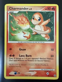 Pokemon TCG Charmander Lot 82/132 2007, 49/100 2006. NM - Image 3