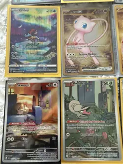 *Free shipping* Pokemon 9 Card Lot Mew, keldeo full art/sir/ir (NM) - Image 5