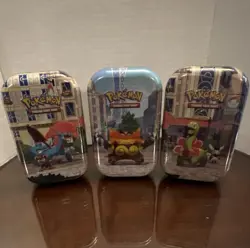 Pokemon Pokemon TCG Sealed Tin Lot of 3 - Salamence, Hippowdon & Tropius mini - Image 1