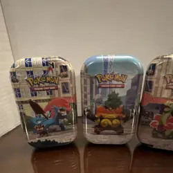 Pokemon Pokemon TCG Sealed Tin Lot of 3 - Salamence, Hippowdon & Tropius mini - Image 2