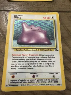 Vintage Pokemon WOTC Card Lot (1999–2000) Fossil/Base/Jungle Arbok Nidoking Muk - Image 5
