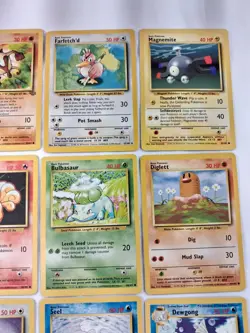 Vintage Pokemon Lot Of 20 WOTC Base Set Jungle Fossil Lot Unlimited MP - Image 4