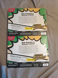 Pokemon TCG Mega Evolution—Ascended Heroes Meganium Box Lot 2 Promo Booster (x2) - Image 2