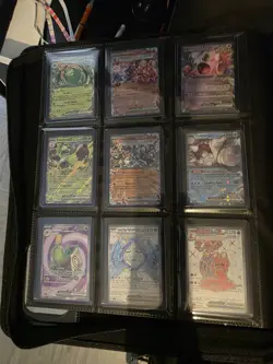 Pokemon TCG Full Art Holo Mixed Lot Binder Pages, English (Zacian, Mewtwo) - Image 2