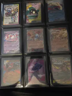 Pokemon TCG Full Art Holo Mixed Lot Binder Pages, English (Zacian, Mewtwo) - Image 4