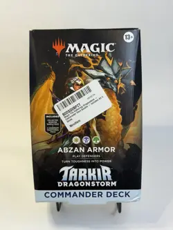 TARKIR DRAGONSTORM - COMMANDER DECK - ABZAN ARMOR - MTG MAGIC THE GATHERING - Image 1