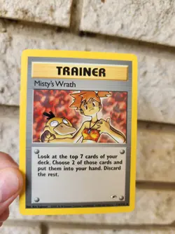 Pokemon TCG Misty's Wrath Gym Heroes Card 114/132 Vintage Card - Image 1
