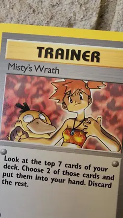 Pokemon TCG Misty's Wrath Gym Heroes Card 114/132 Vintage Card - Image 2