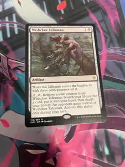 MTG - WISHCLAW TALISMAN - RARE - ELD - NM - Image 1