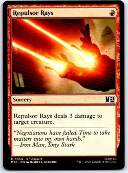 Repulsor Rays (0854) 854 Commander: Marvel Super Heroes MTGNM/M - Image 1