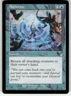 Aetherize Retro Frame 448 UC Ravnica Remastered NM Magic: The Gathering - Image 1