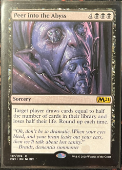 Peer into the Abyss Core Set 2021 #117 Regular Near Mint - Image 1