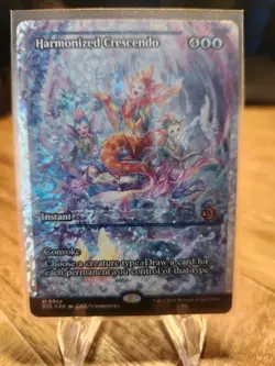 MTG Lorwyn Eclipsed Harmonized Crescendo (Showcase) Fractured Foil #0394 NM - Image 1