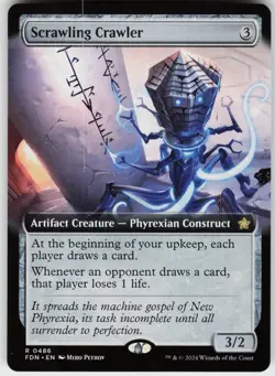 SCRAWLING CRAWLER (EXTENDED ART) 486 R NEAR MINT - Image 1