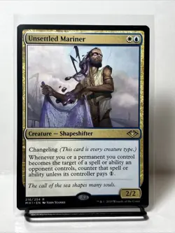 Unsettled Mariner (Non-foil) Modern Horizons 216/254 Rare MTG - Image 1