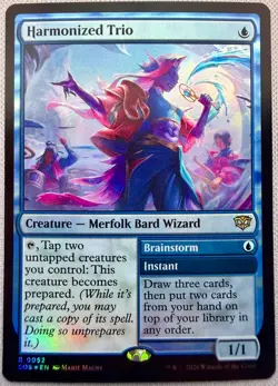 Harmonized Trio *FOIL* - NM - MTG Secrets of Strixhaven SOS #52 Rare - Image 1